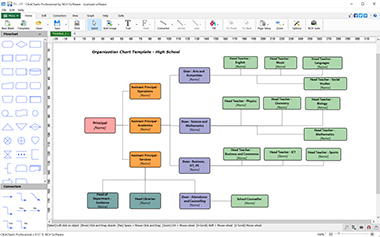 组织结构图模板